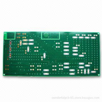 2-layer PCB with 1oz Copper Thickness, Used for LED Lamps